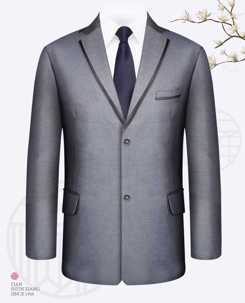 天福系列男款灰西服寿衣 天福系列男款灰西服寿衣